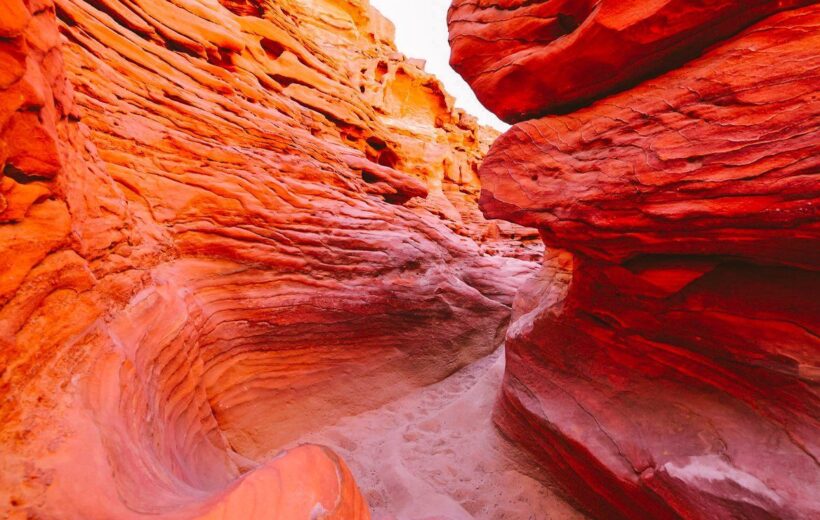 St Catherine and Colored Canyon by Jeep